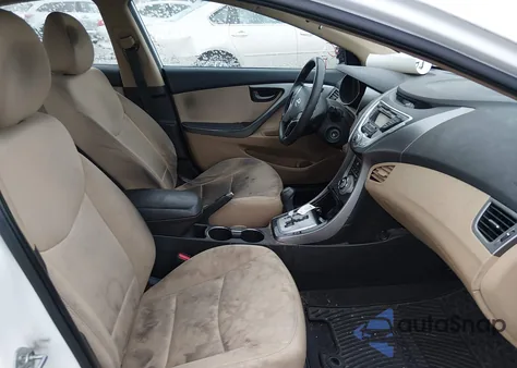 2012 Hyundai Elantra Gls z USA, uszkodzony, nr VIN 5NPDH4AE4CH098467